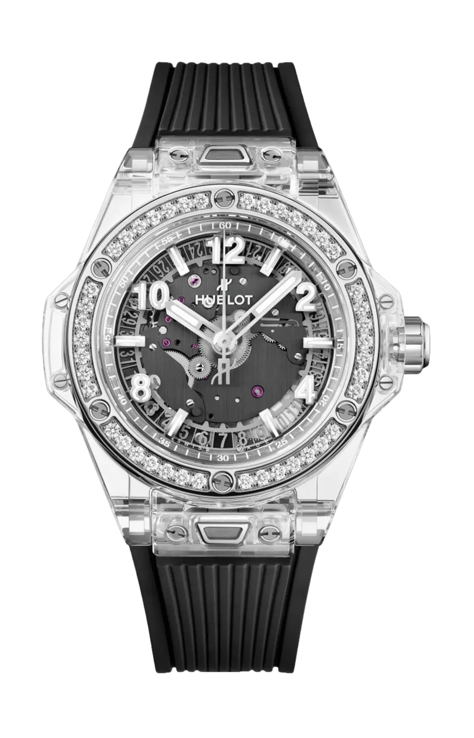 

Часы Hublot Big Bang one click sapphire diamonds 39 мм