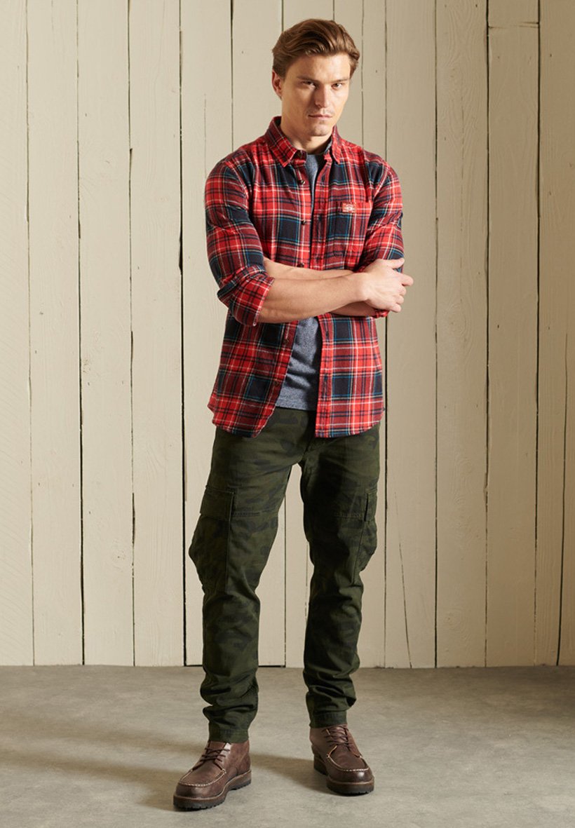 

Брюки карго CORE Superdry, хаки