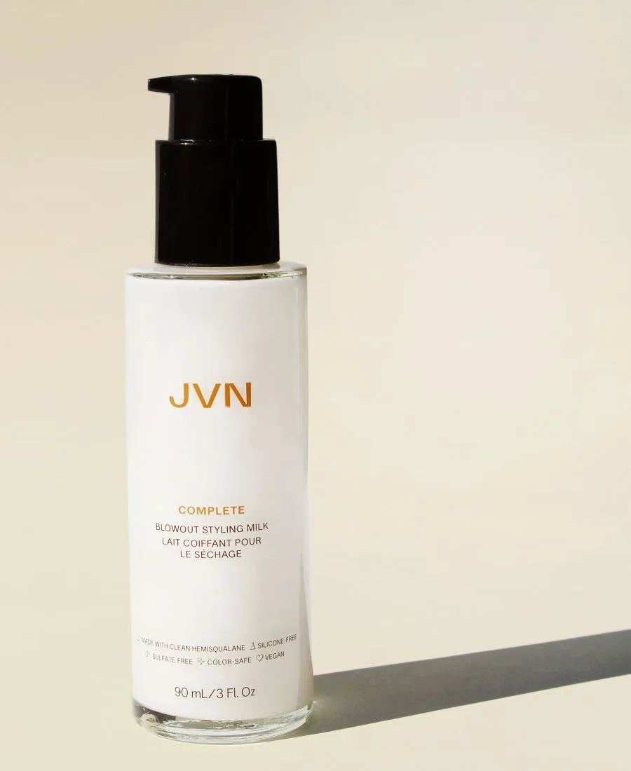 JVN Hair Средство для укладки волос Complete Blowout Styling Milk, 3,04 унции — фото 4