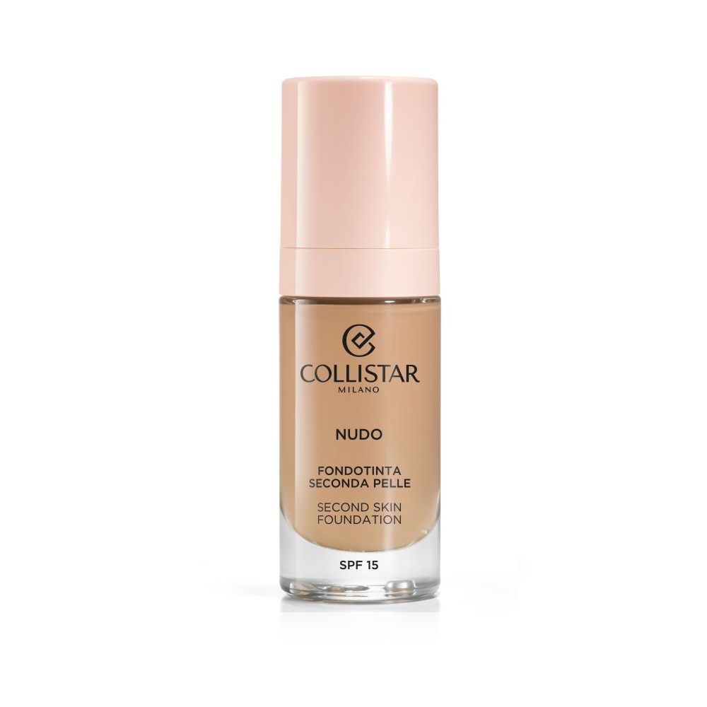 

Жидкая основа nudo second skin foundation spf 15 Collistar, цвет nr. 3n naturale, 30 мл