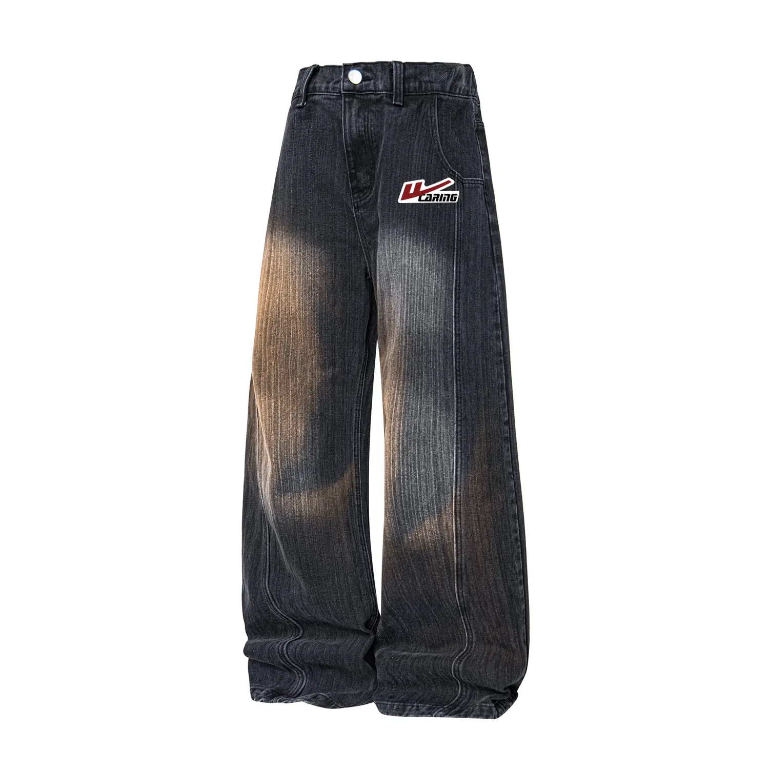 

Джинсы Unisex Moderate Straight Fit WARRIOR, черный (diy badge)