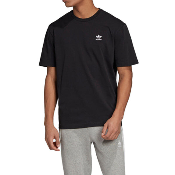 Футболка originals logo sports short sleeve black Adidas, черный — фото 3