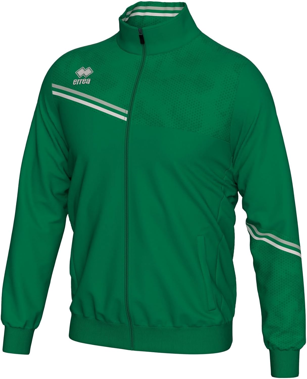 

Мужская толстовка ERREA ERICK, на молнии, с карманами, антистатическая, зелено-серо-белая (размер M), HG0J0Z05850