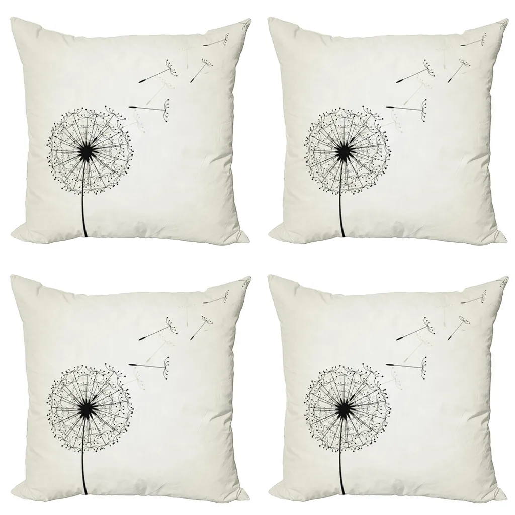 

Чехол для подушки Abakuhaus, черный