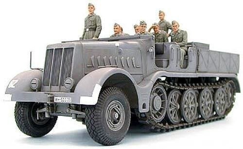 

Немецкий тяжелый полугусеничный грузовик 18T Tamiya