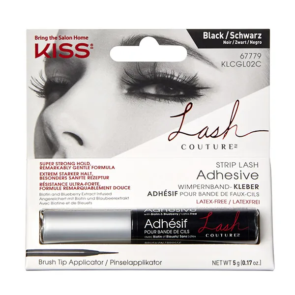 

Клей для ресниц без латекса Lash Couture Strip Lash Adhesive Kiss, 1 UD