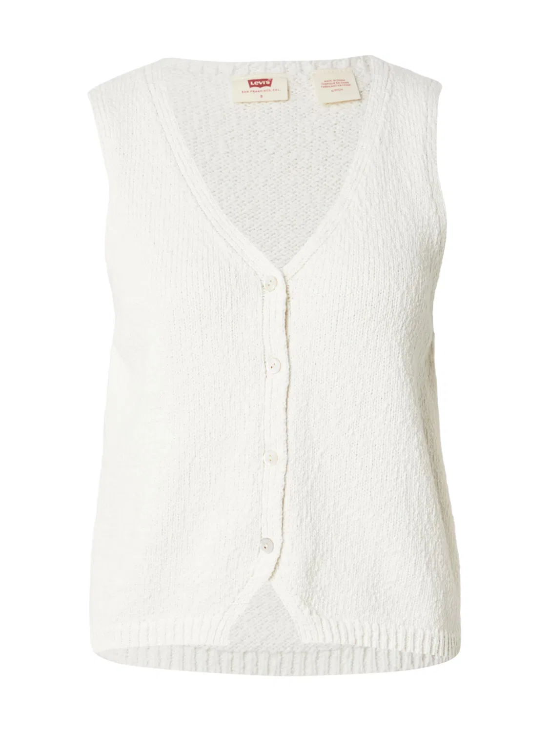 Вязаный кардиган 'Helen Mini Boucle Vest' Levi'S , White
