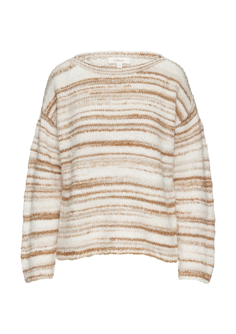 

Тонкий вязаный свитер s.Oliver Sweater, бежевый