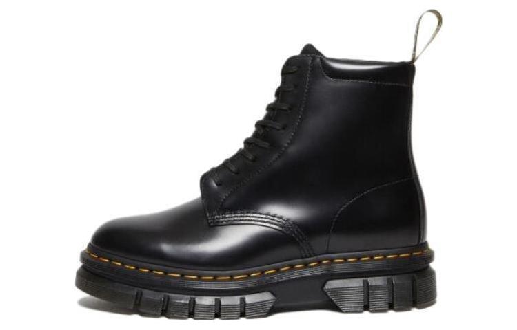 

Dr.Martens Ботинки Dr. Martens Rikard из гладкой кожи на платформе и шнуровке, черные