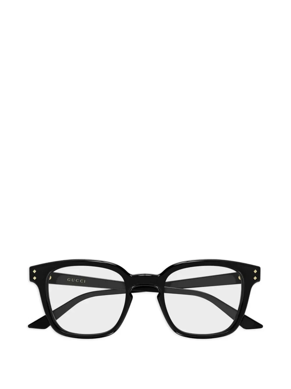 Очки в квадратной оправе Gucci Eyewear, черный
