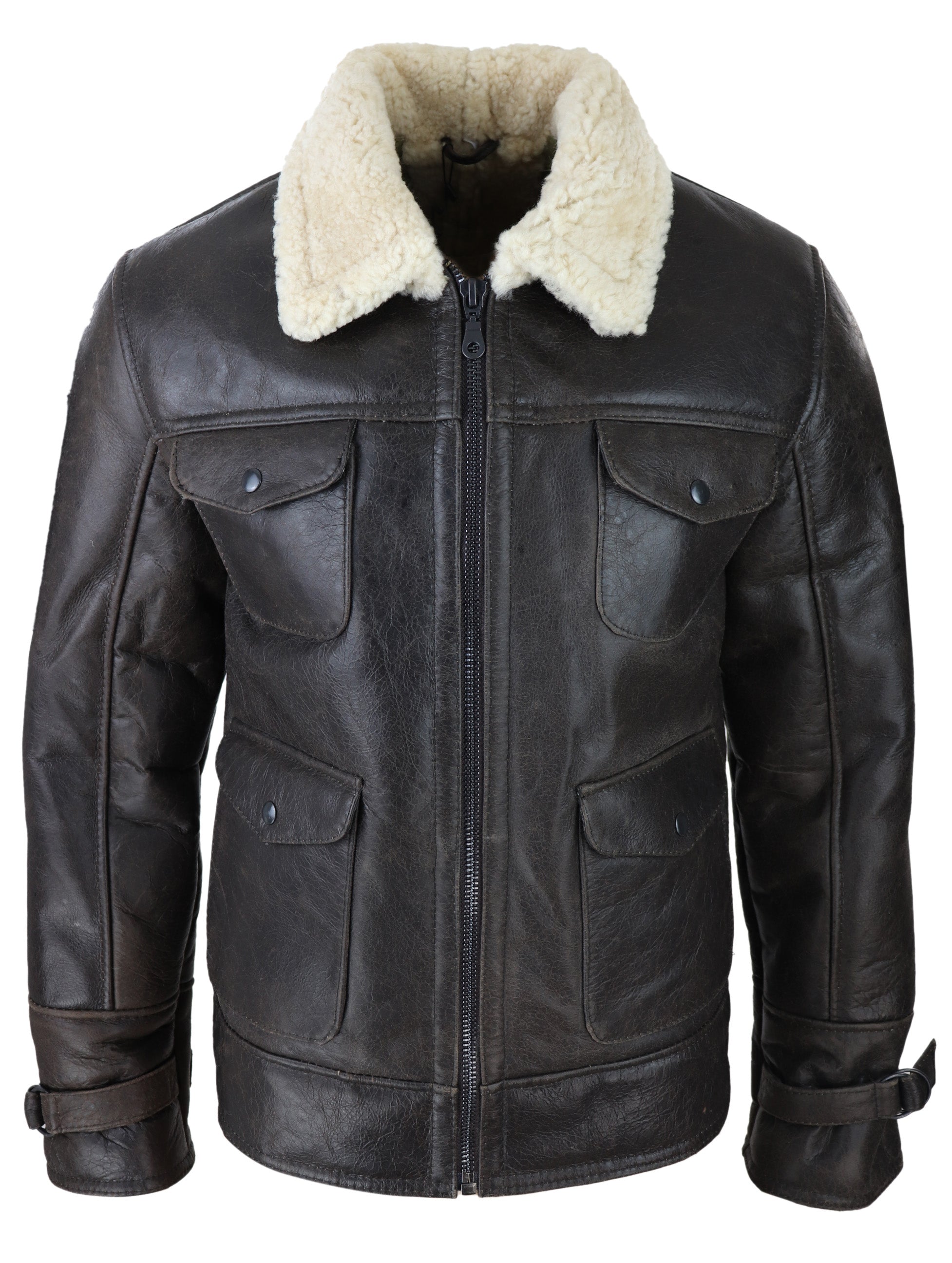 

Зимняя куртка из овчины Sherling TruClothing, коричневый