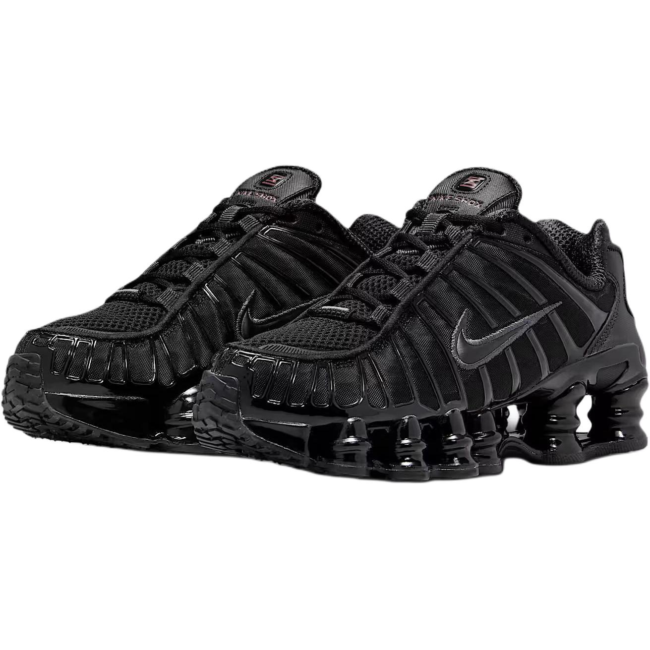 Nike Shox TL низкие детские кроссовки black unisex — фото 4