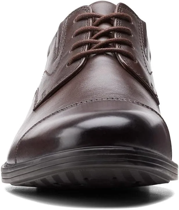 Мужские туфли Clarks Whiddon Plain, темно-коричневый — фото 4