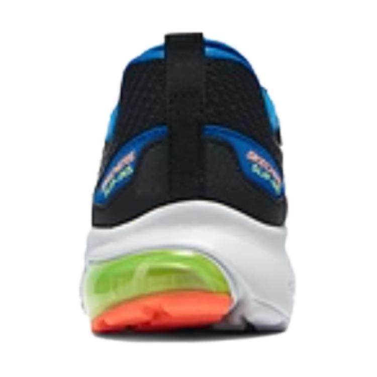 Skechers Kids Детские кроссовки для бега с низкой амортизацией и дышащими вставками для мальчиков, черные, для детей от 3 до 7 лет — фото 4