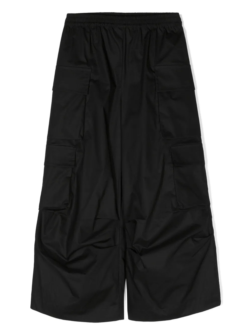 

Поплиновые брюки карго широкого кроя MeimeiJ, черный