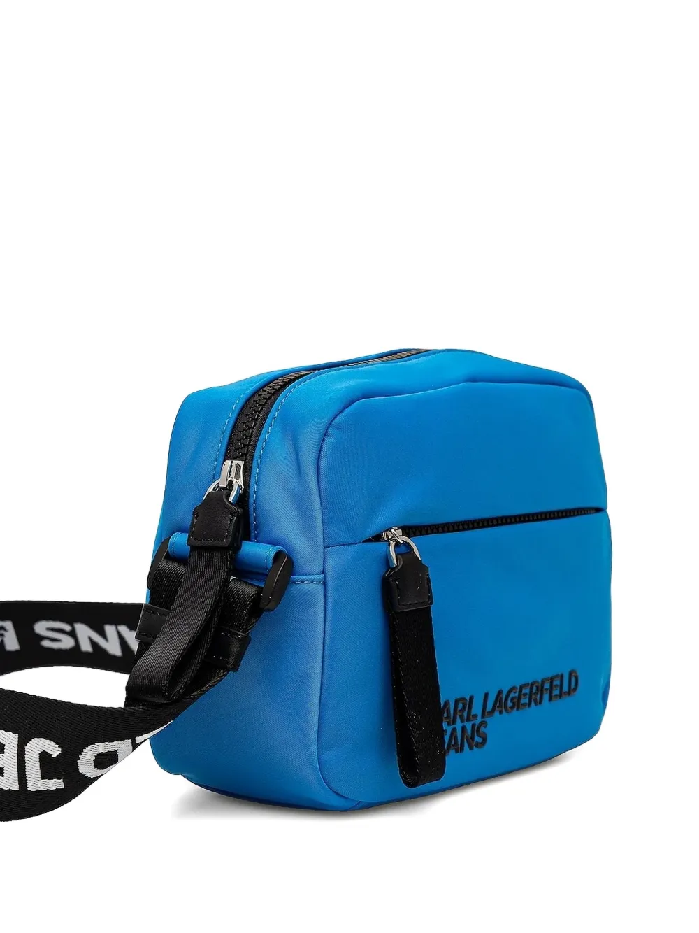 

Сумка на пояс с застежкой-молнией Karl Lagerfeld Jeans, синий