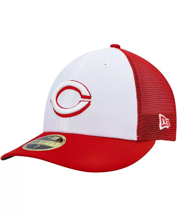 

Мужская белая, красная кепка Cincinnati Reds 2023 On-Field Batting Practice Low Profile 59FIFTY Fitted Hat New Era