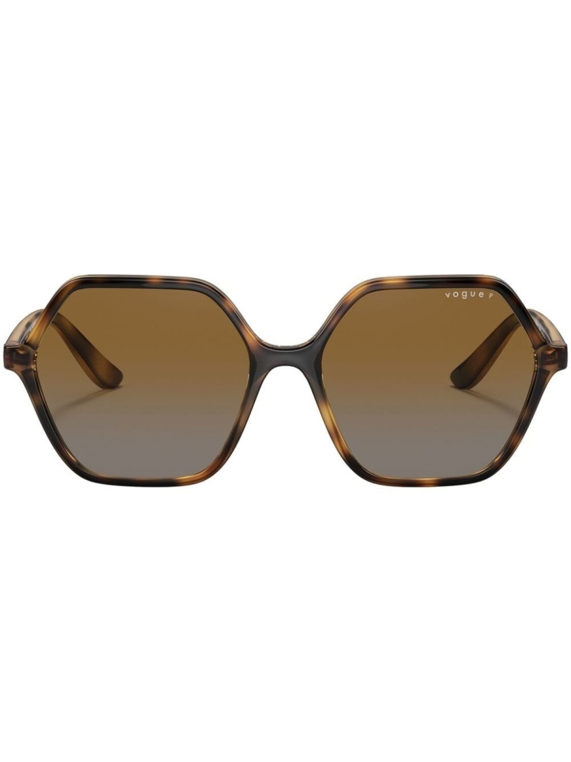 

Солнцезащитные очки в оправе геометричной формы Vogue Eyewear, коричневый