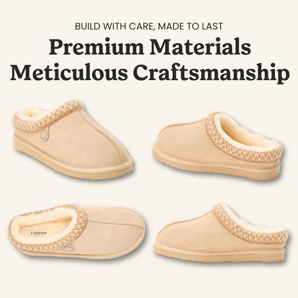 Клогги Fireside от Dearfoams для мужчин Grafton Shearling для дома и улицы Fireside by Dearfoams — фото 3