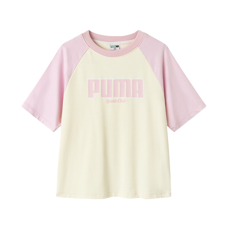 

Футболка белая с красным оттенком детская PUMA