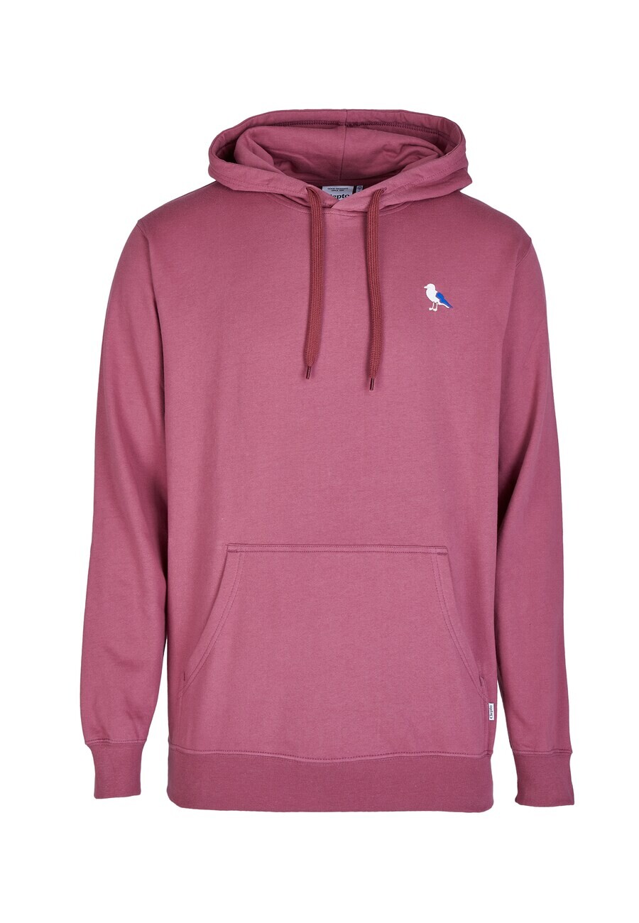 

Толстовка с капюшоном Cleptomanicx Sweater, цвет pitaya