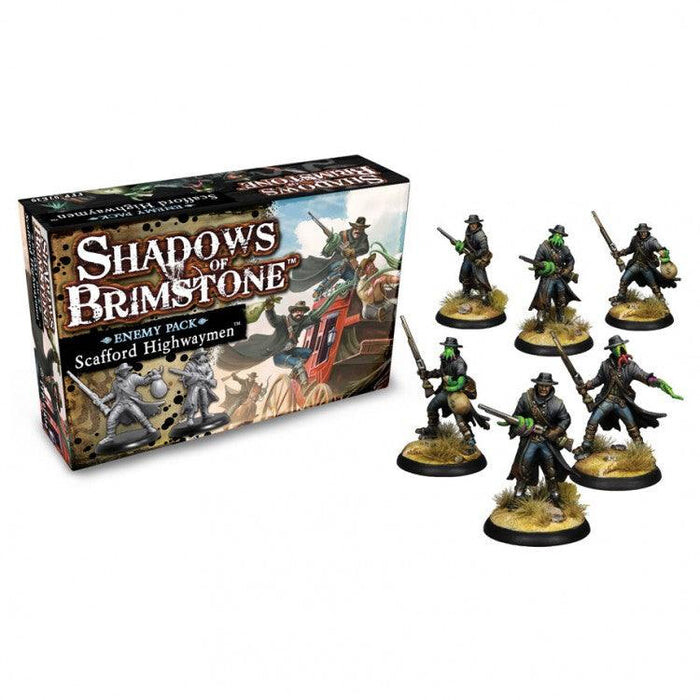 

Настольная игра Flying Frog Productions Shadows of Brimstone - Enemy Pack - Scafford Highwaymen