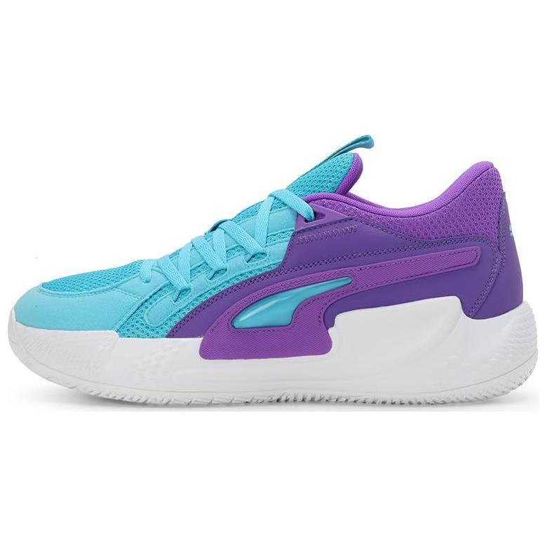 

Баскетбольные кроссовки Court Rider 1.0 Basketball Shoes Men Low-top Purple Puma