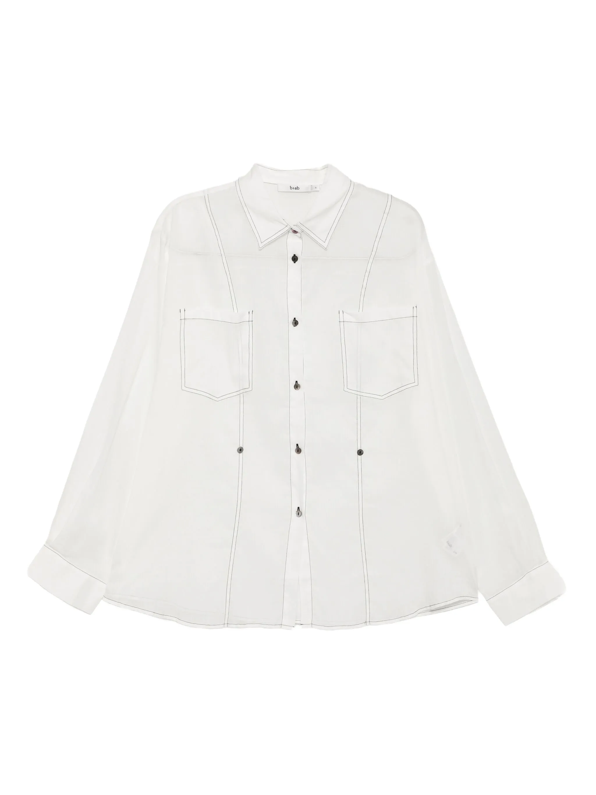 

Рубашка на пуговицах B+Ab, белый