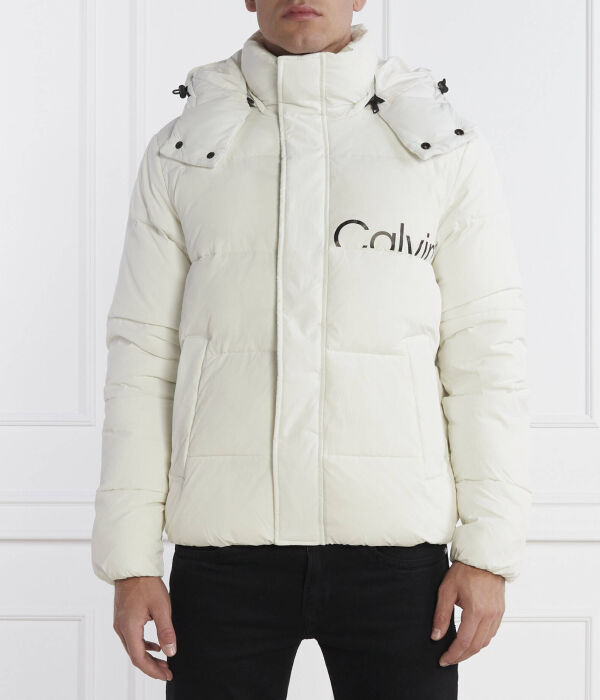 

Куртка Calvin Klein Jeans Essentials с логотипом, белый