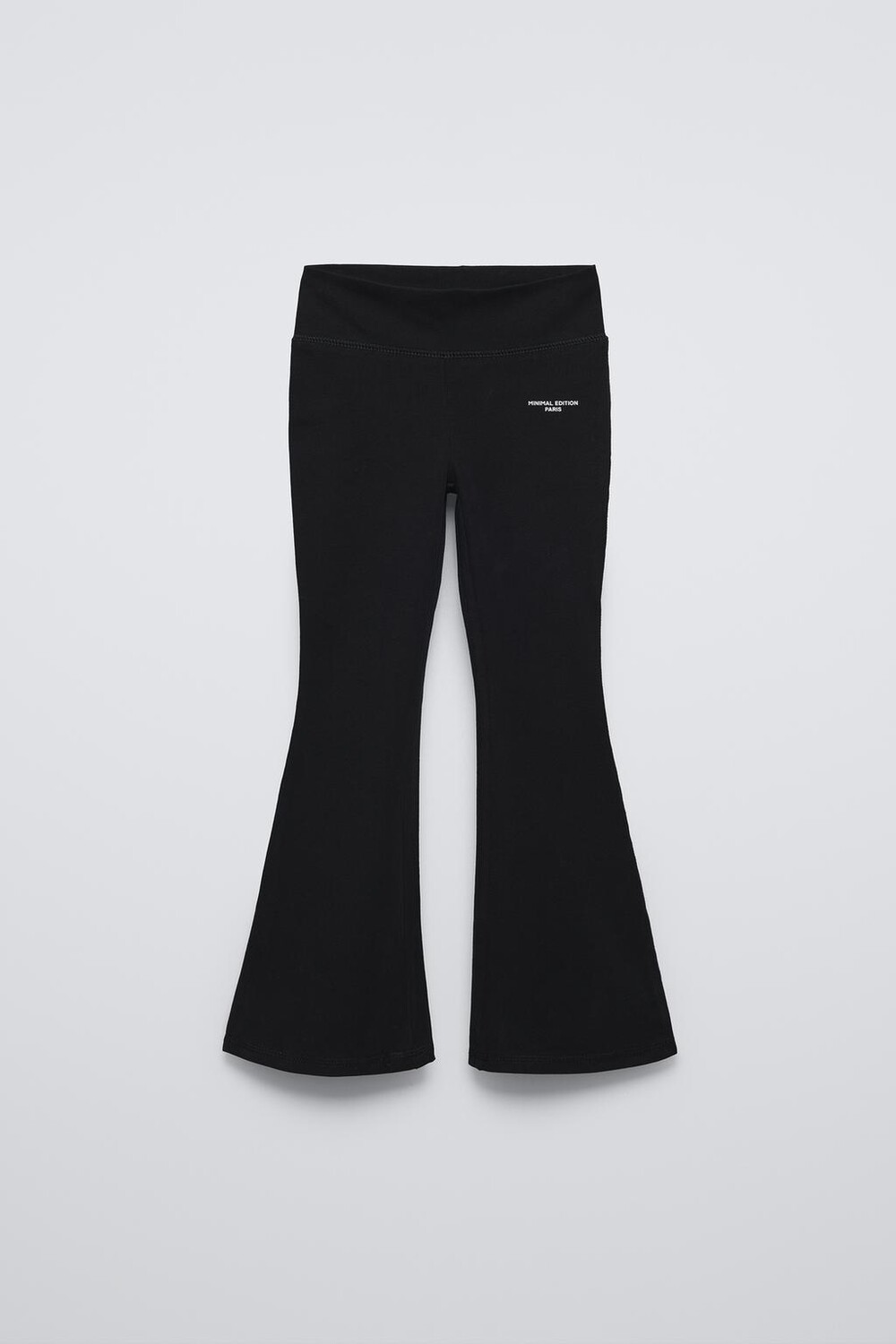 

Расклешенные леггинсы с лозунгом ZARA, черный