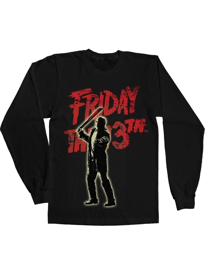 

Лонгслив Friday The 13th, черный