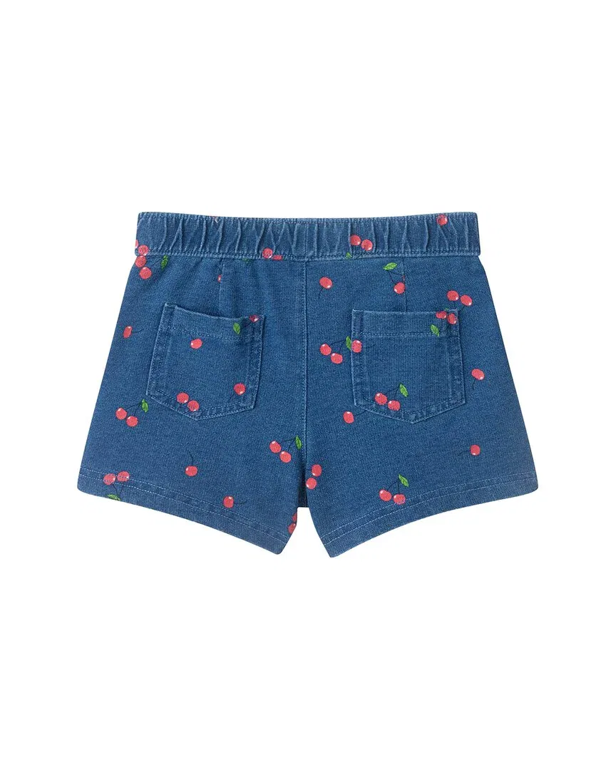 Andy & Evan Knit Denim Short, синий — фото 2
