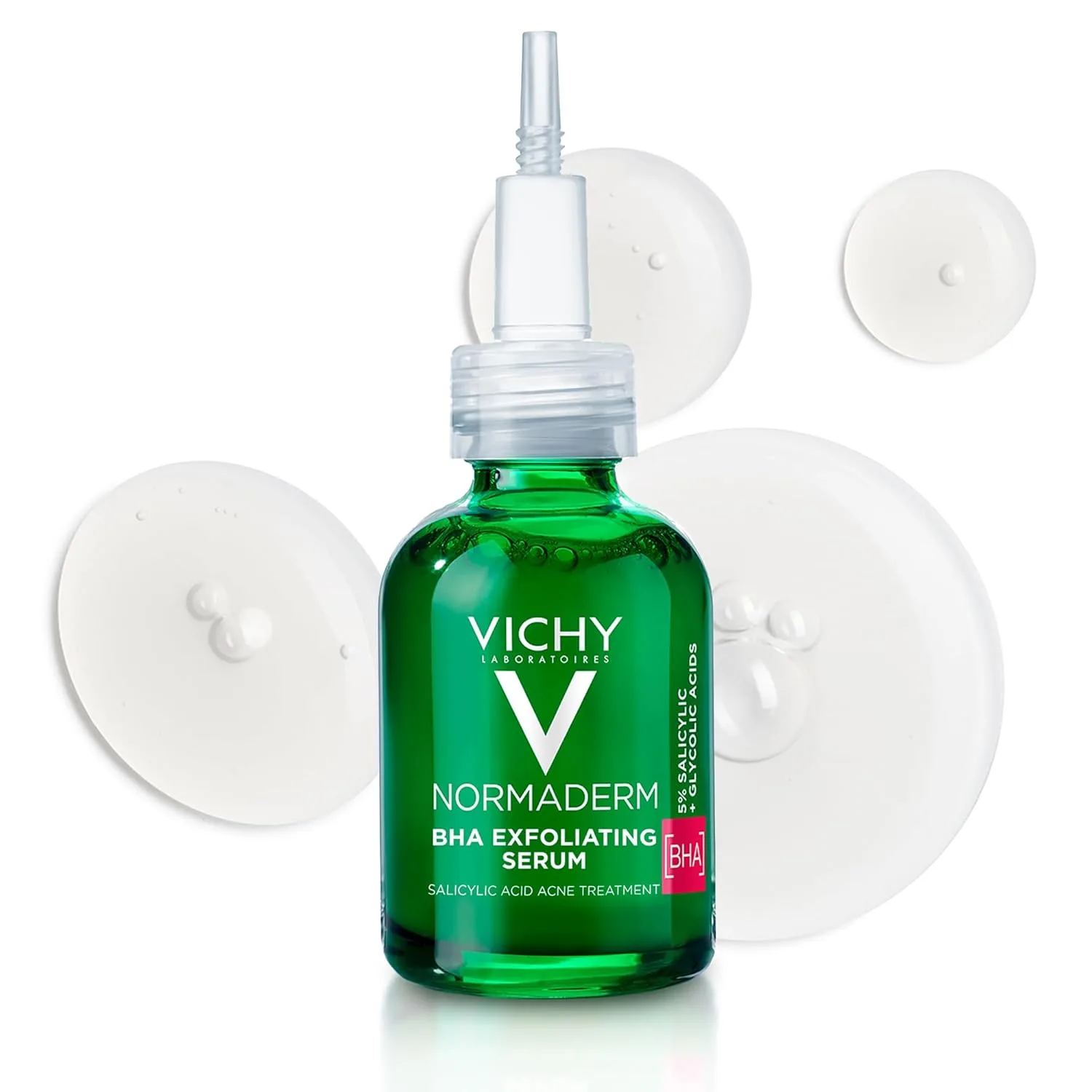 Сыворотка Vichy — Отшелушивающая Normaderm BHA, средство от акне с салициловой кислотой для лица, содержит, 35 мл
