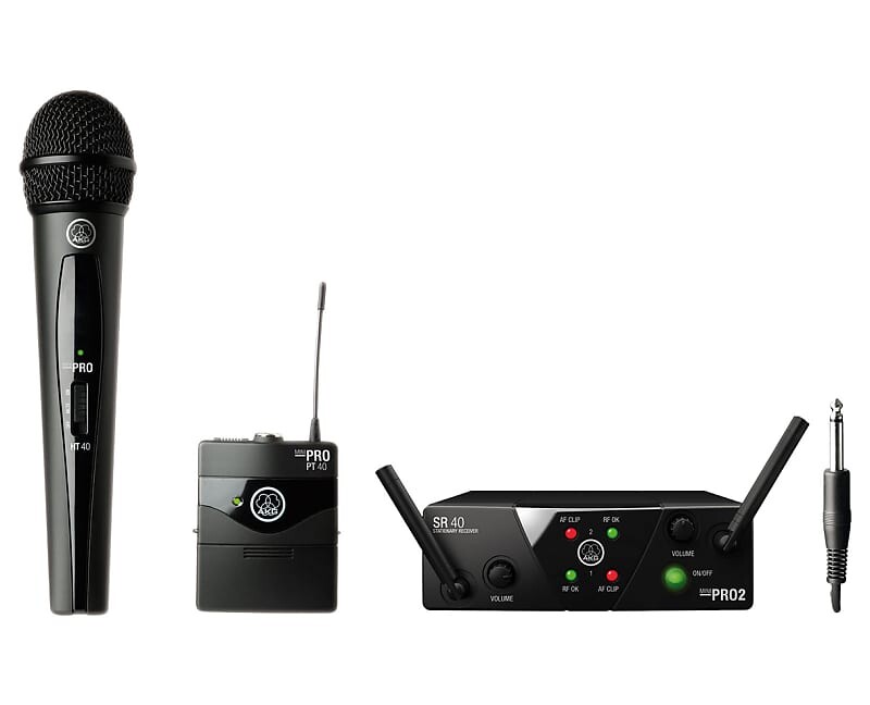 

Микрофон AKG WMS40 Mini Dual Vocal Set - Bands A and B