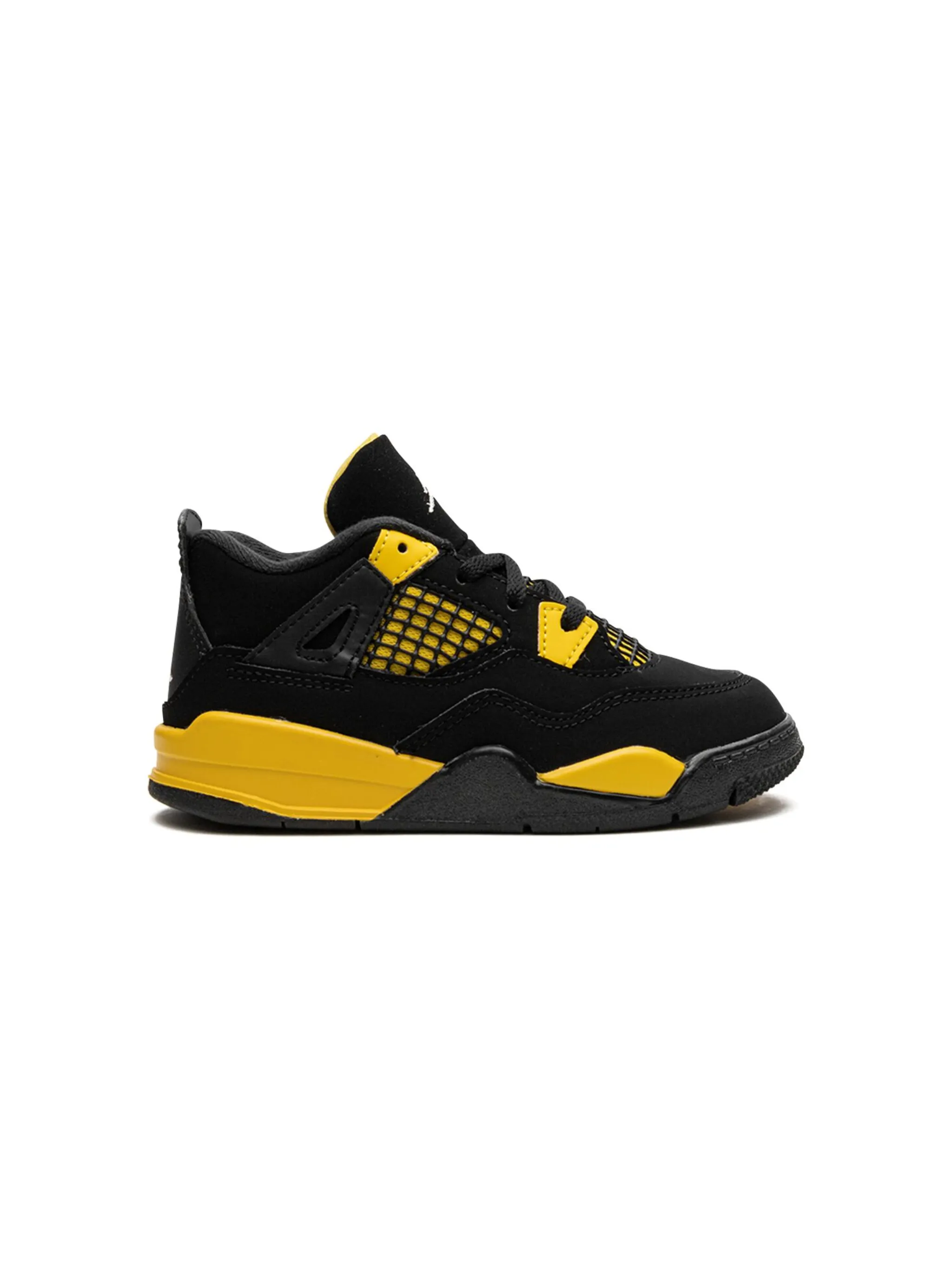 Кроссовки Air Jordan 4 Thunder Jordan Kids, черный — фото 2
