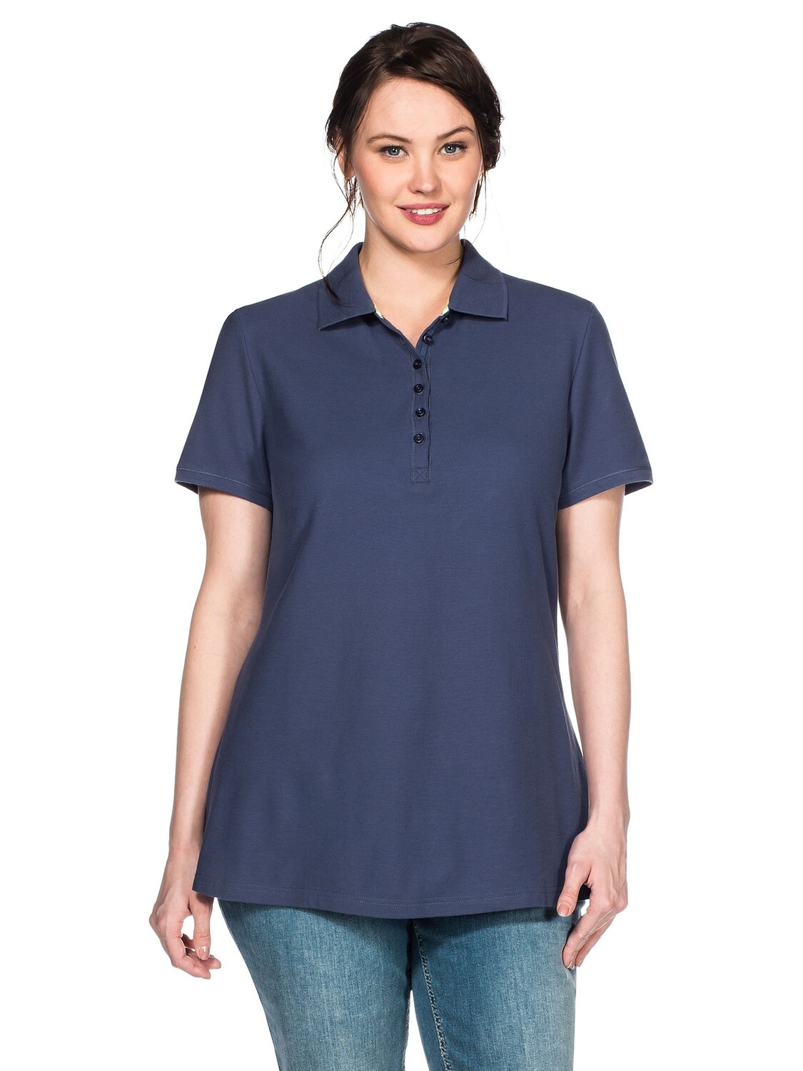 

Поло sheego, цвет jeansblau
