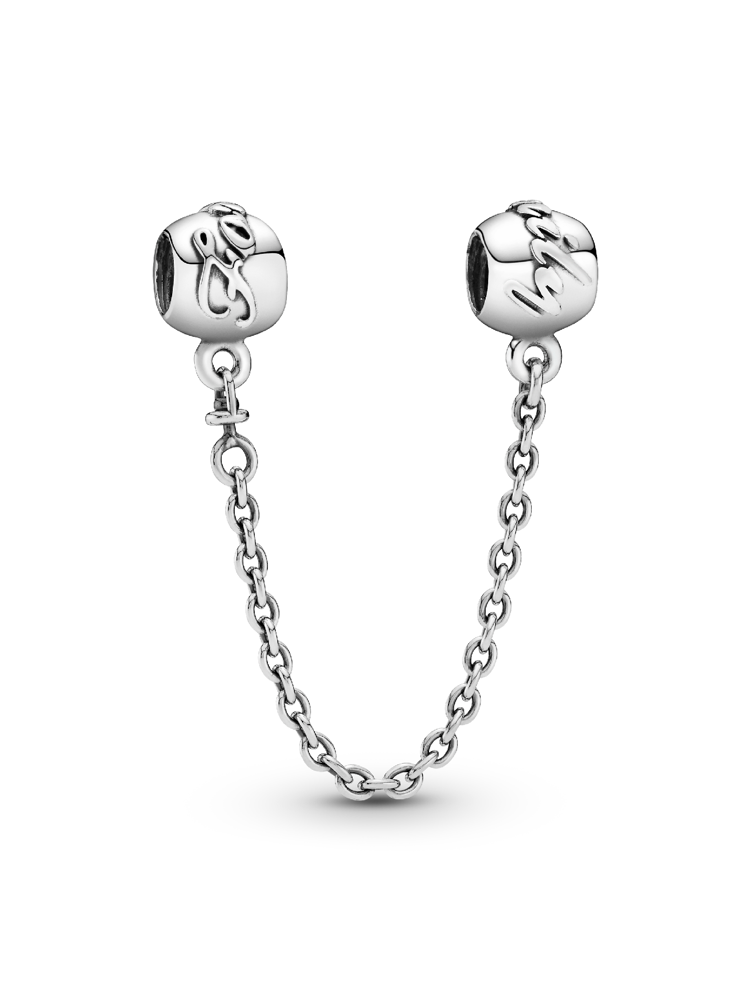 

Подвеска-цепочка безопасности Family Forever Pandora, серебро 925 пробы