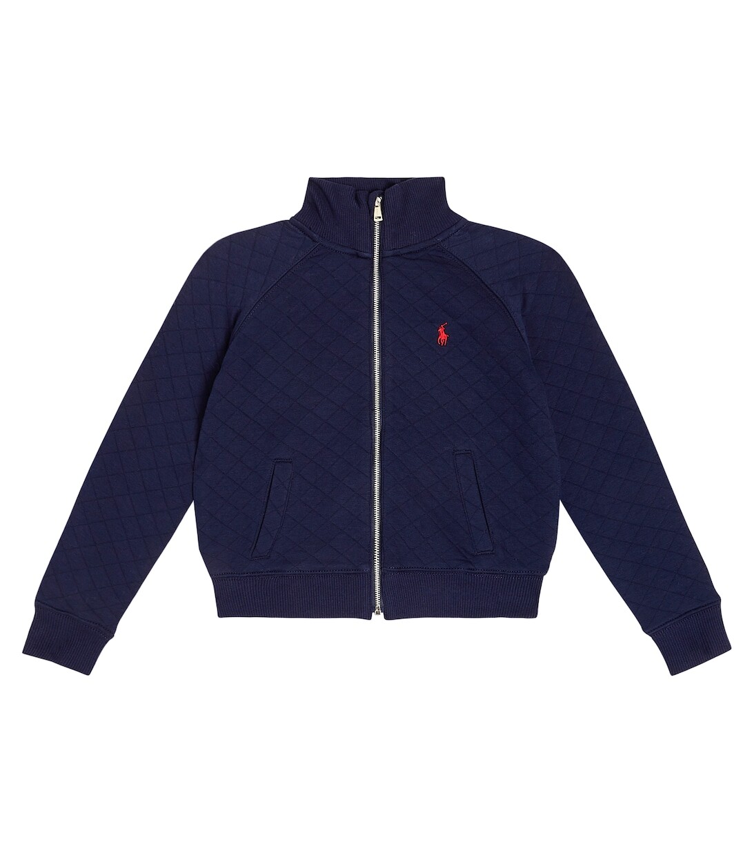

Стеганая жаккардовая толстовка Polo Ralph Lauren, синий