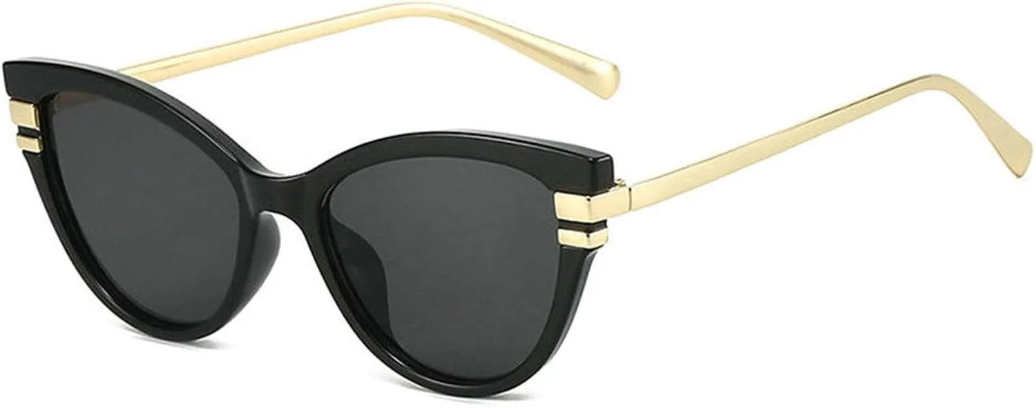 

Классические модные солнцезащитные очки COTIA «кошачий глаз» для женщин и мужчин, стильные, модные, для активного отдыха, уникальные, для вечеринок, Black