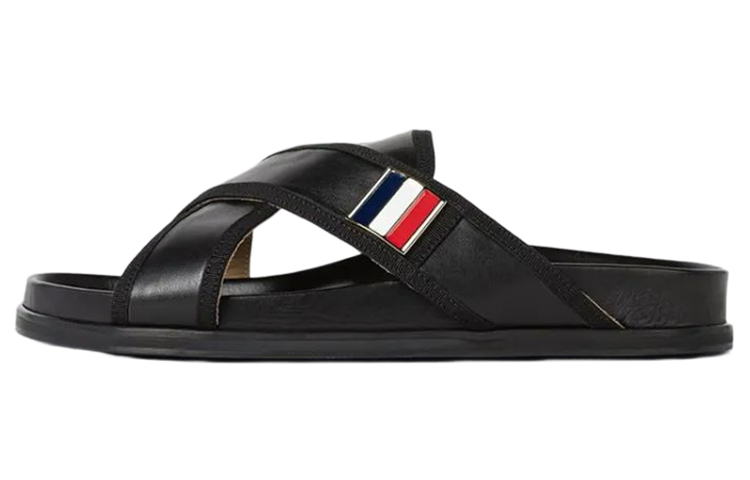 

Сандалии на плоской подошве с перекрестными ремешками THOM BROWNE, Original Shoe Box Included