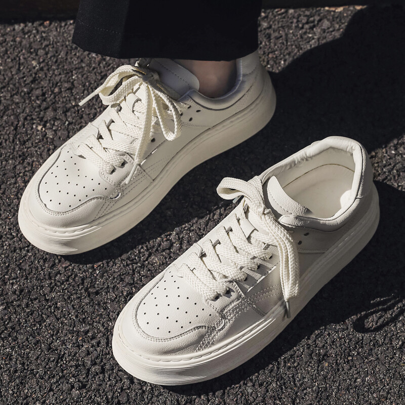 Кроссовки мужские Lifestyle Shoes Men Low-Top White Chi Wolf — фото 3