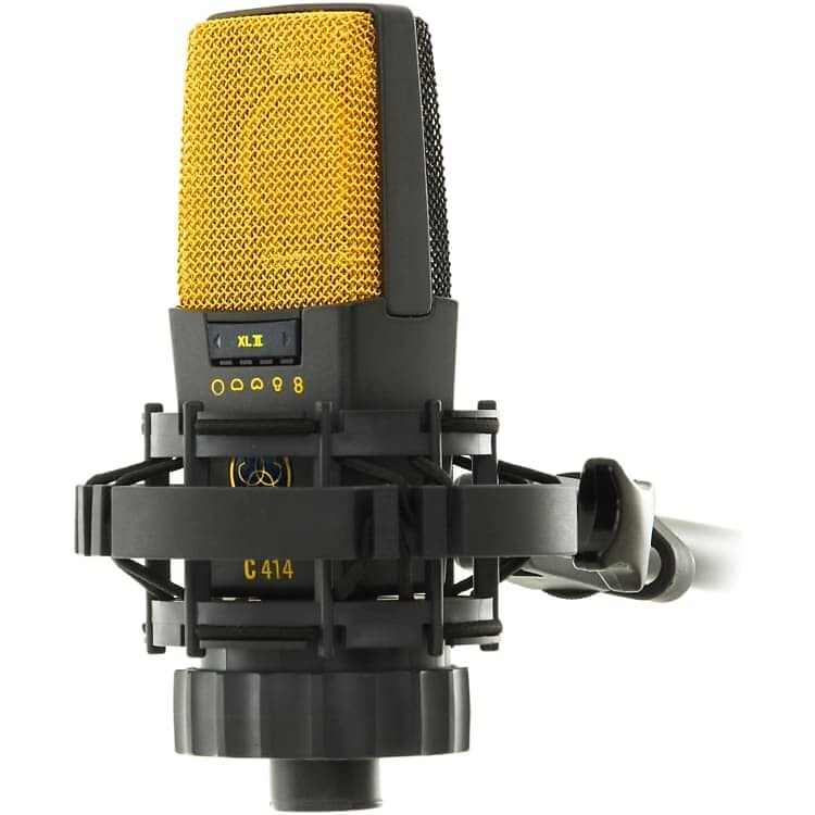 

Конденсаторный микрофон AKG C414 XLII Large Diaphragm Multipattern Condenser Microphone