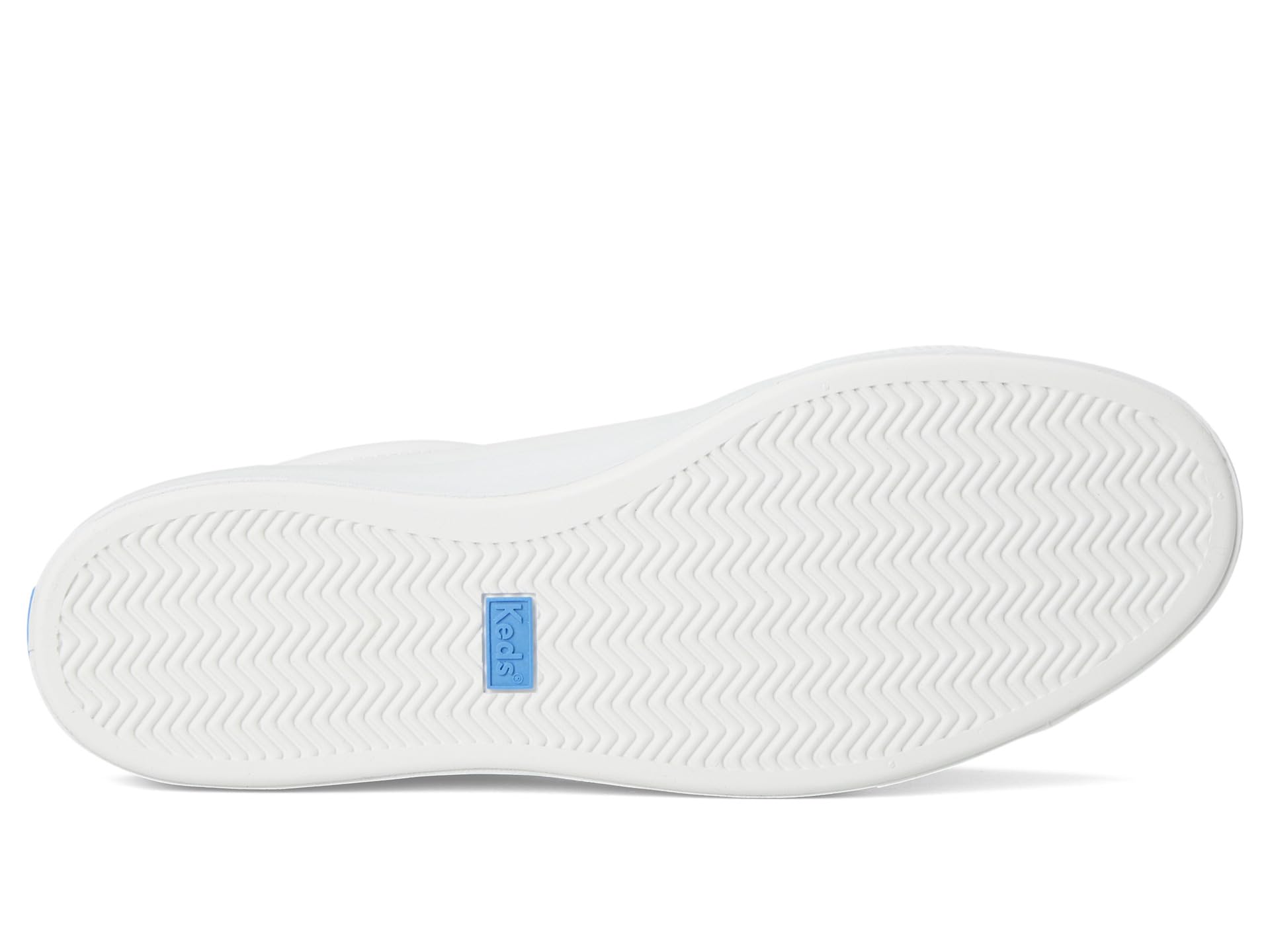 Кроссовки Keds Pursuit Lace Up, цвет White / Black Leather — фото 3