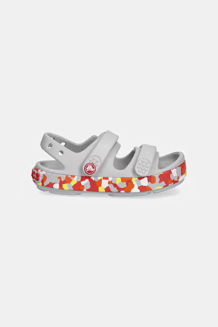 Сандалии Crocband Cruiser Glow Confetti Band Sandal T Crocs, серый — фото 2