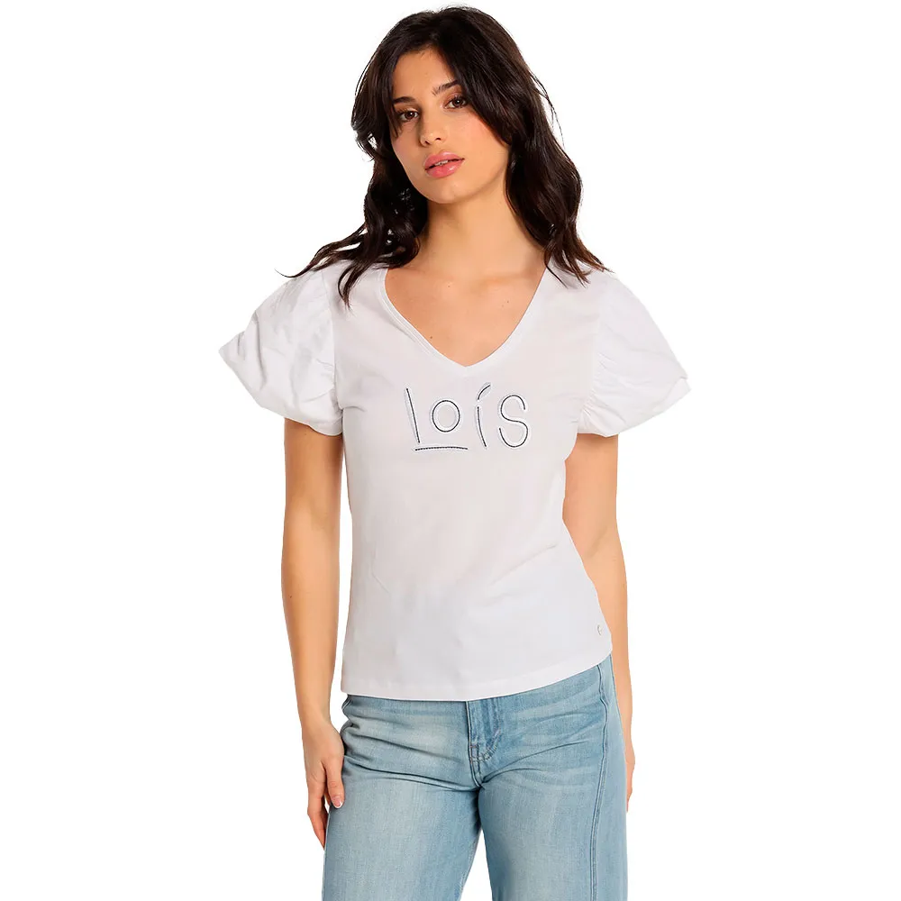 

Футболка с коротким рукавом Lois Jeans 10905, белый