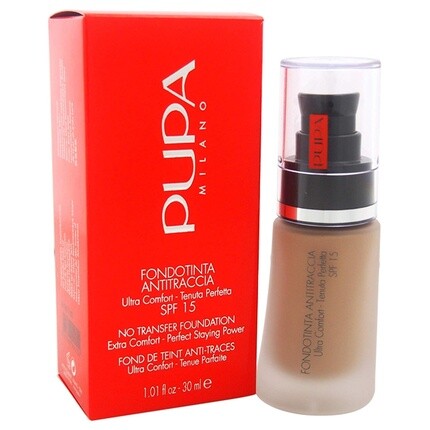 

Pupa No Transfer Foundation Ultra Comfort SPF15 03 Средний бежевый 30 мл