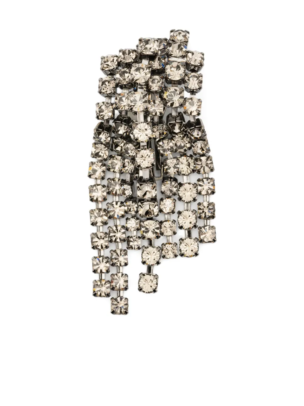 

Серьги, украшенные кристаллами Helene Zubeldia, серебряный