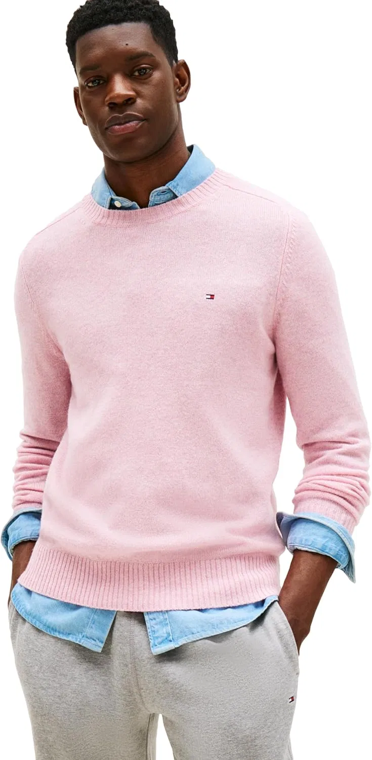 Свитер из кашемира Tommy Hilfiger, розовый