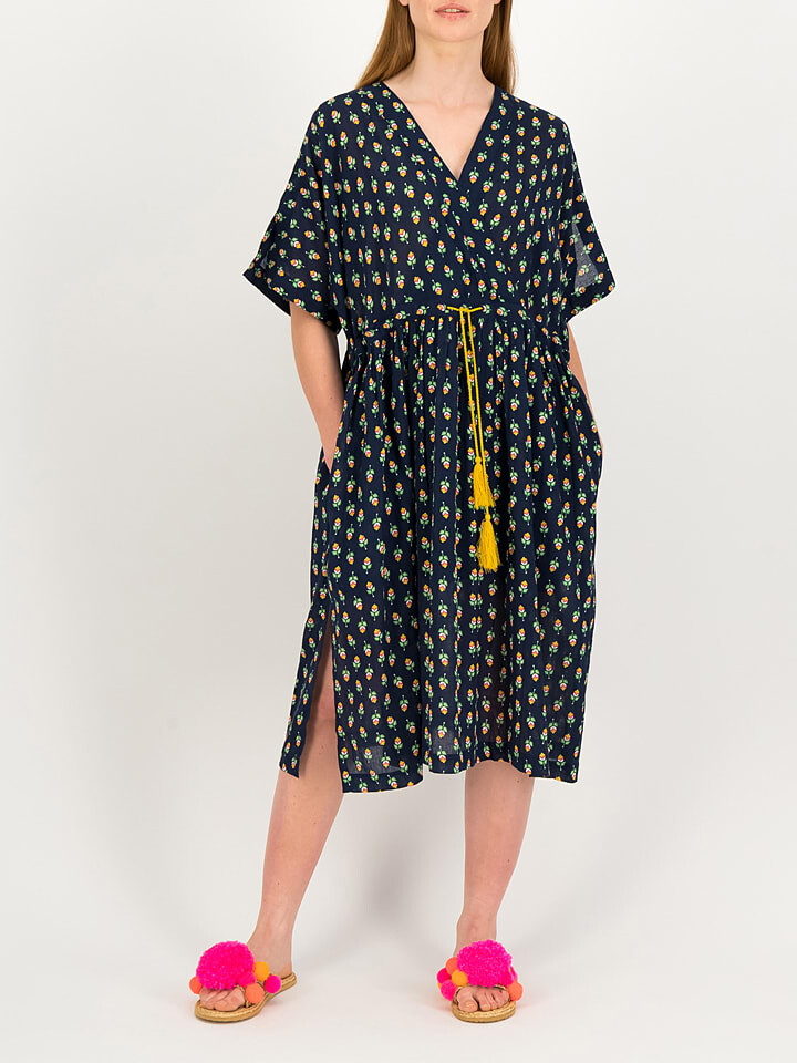 

Платье до колена Blutsgeschwister Kleid Berberella, цвет Schwarz/Bunt