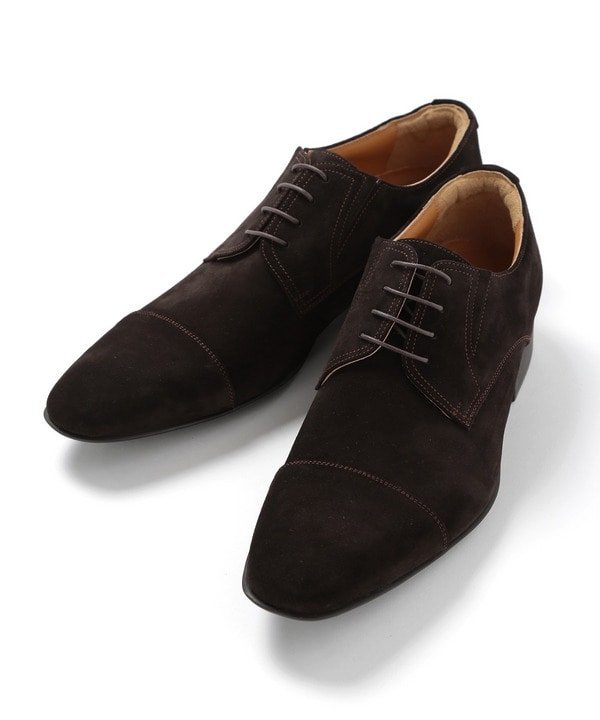 Итальянские бархатные деловые туфли Crowded Closet, brown